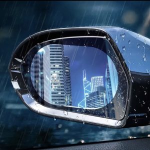 Skyddsfilm (regnskydd) för sidospegeln och fönsterrutor till bil