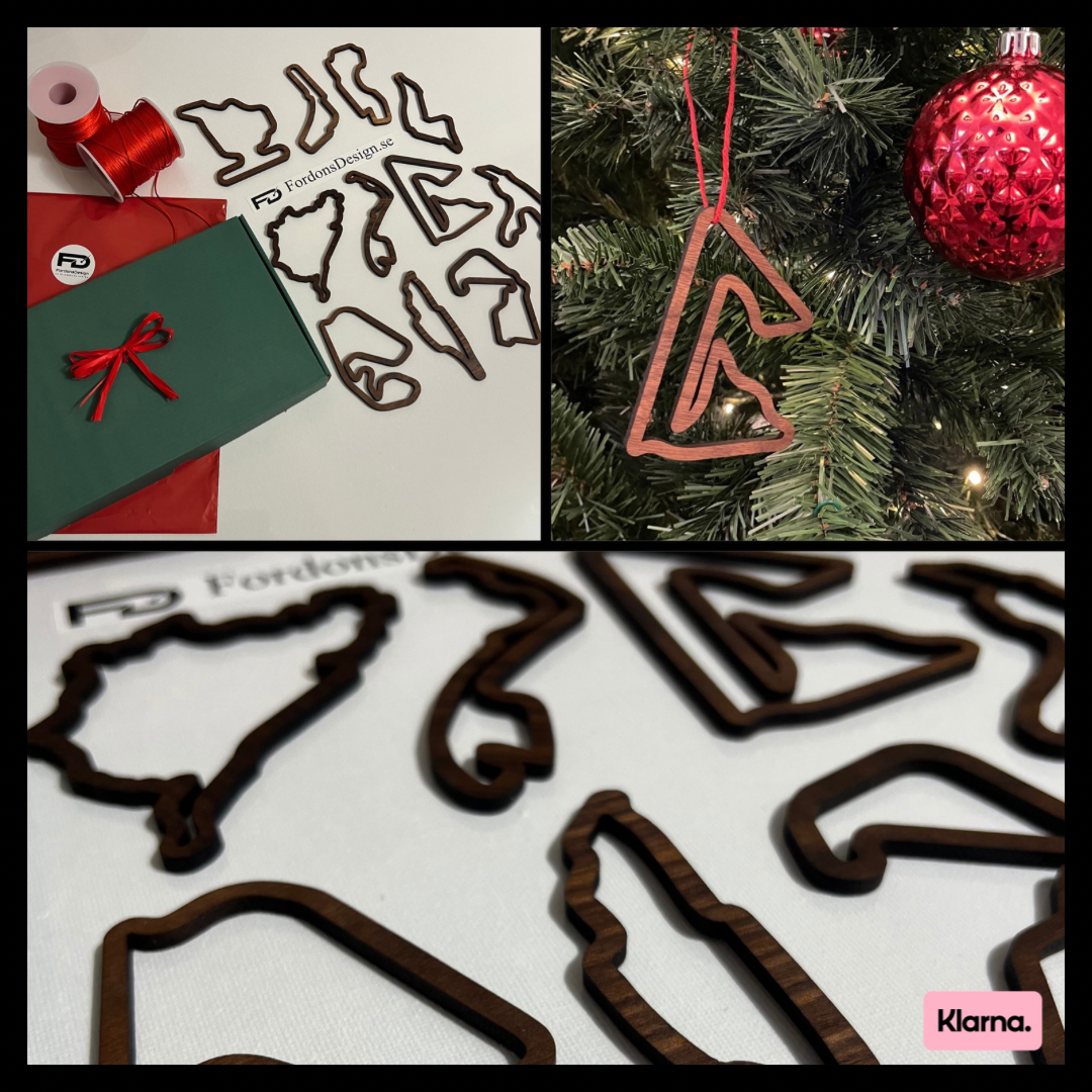 11-pack Formula 1 Banor i trä (Julgran) 4 11-pack Formula 1 Banor i trä (Julgran) - Bild 4