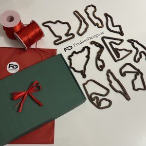 11-pack Formula 1 Banor i trä (Julgran)