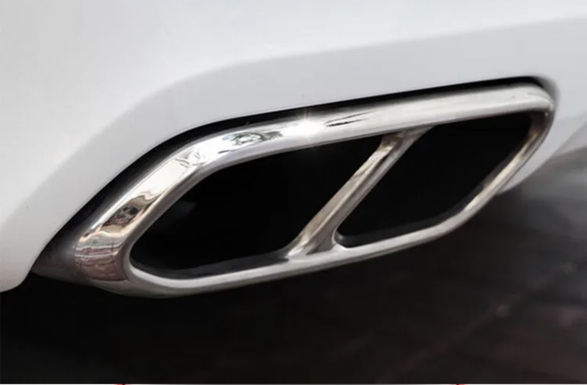 Slutrör med ”4 Utblås” - svart/silver (passar flera Volvo modeller) 14 Slutrör med ”4 Utblås” - svart/silver (passar flera Volvo modeller) - Bild 14