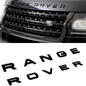 RANGE ROVER emblem - Blank svart