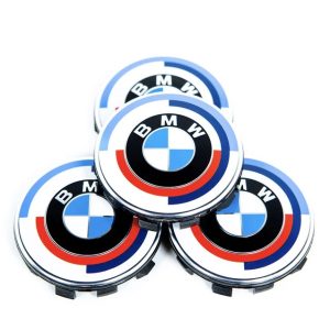 BMW 50th anniversary centrumkåpor 4-pack (68/56mm)