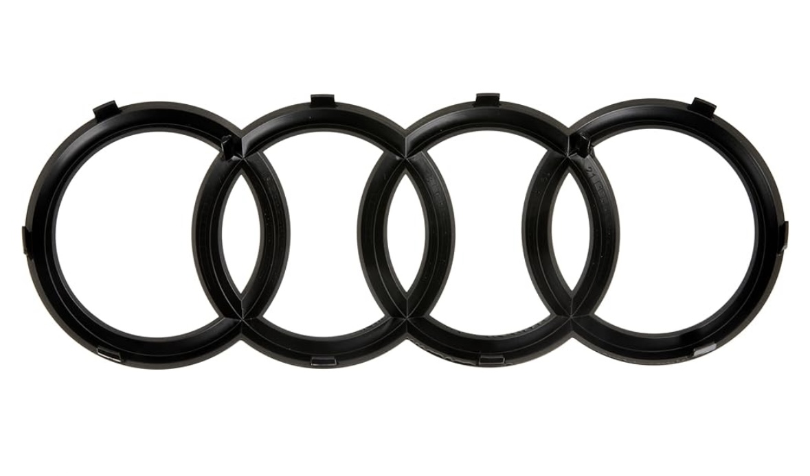 Audi ringar Grill/Baklucka svart (fram & bak) - 60+ modeller 3 Audi ringar Grill/Baklucka svart (fram & bak) - 60+ modeller - Bild 3