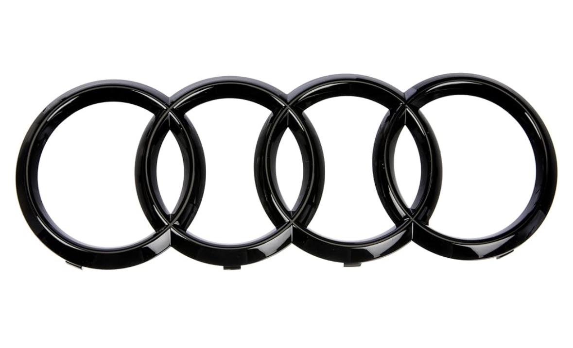 Audi ringar Grill/Baklucka svart (fram & bak) - 60+ modeller 2 Audi ringar Grill/Baklucka svart (fram & bak) - 60+ modeller - Bild 2