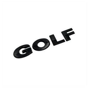 Golf emblem svart