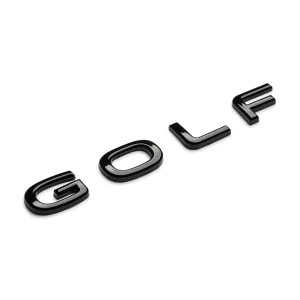 Golf emblem svart (nya modellen)