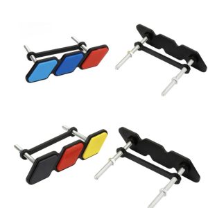 Tricolor emblem till grill - Olika färger