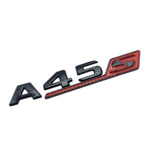Svart A45s emblem till Mercedes