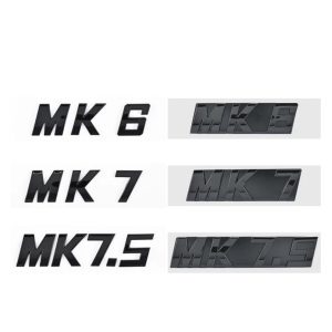 MK emblem till Volkswagen Golf - MK6/MK7/MK7.5 (Grill/Baklucka/Skärm)