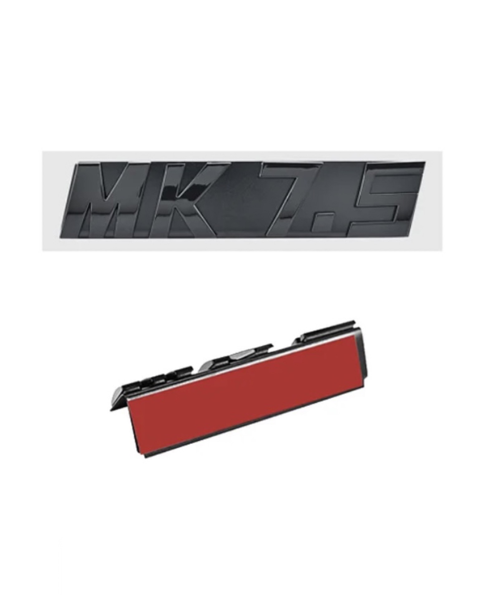 MK emblem till Volkswagen Golf - MK6/MK7/MK7.5 (Grill/Baklucka/Skärm) 4 MK emblem till Volkswagen Golf - MK6/MK7/MK7.5 (Grill/Baklucka/Skärm) - Bild 4