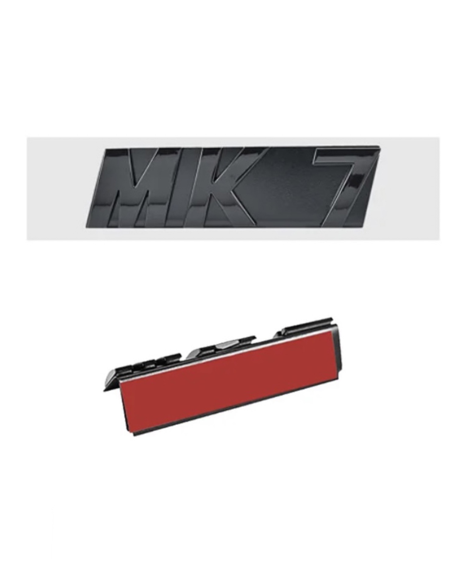 MK emblem till Volkswagen Golf - MK6/MK7/MK7.5 (Grill/Baklucka/Skärm) 3 MK emblem till Volkswagen Golf - MK6/MK7/MK7.5 (Grill/Baklucka/Skärm) - Bild 3