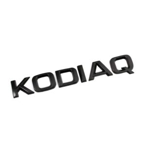 Blanksvart Skoda Kodiaq emblem