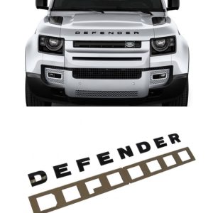 Land Rover Defender emblem - Blanksvart