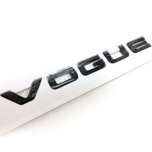 Svart Vogue emblem till Range Rover