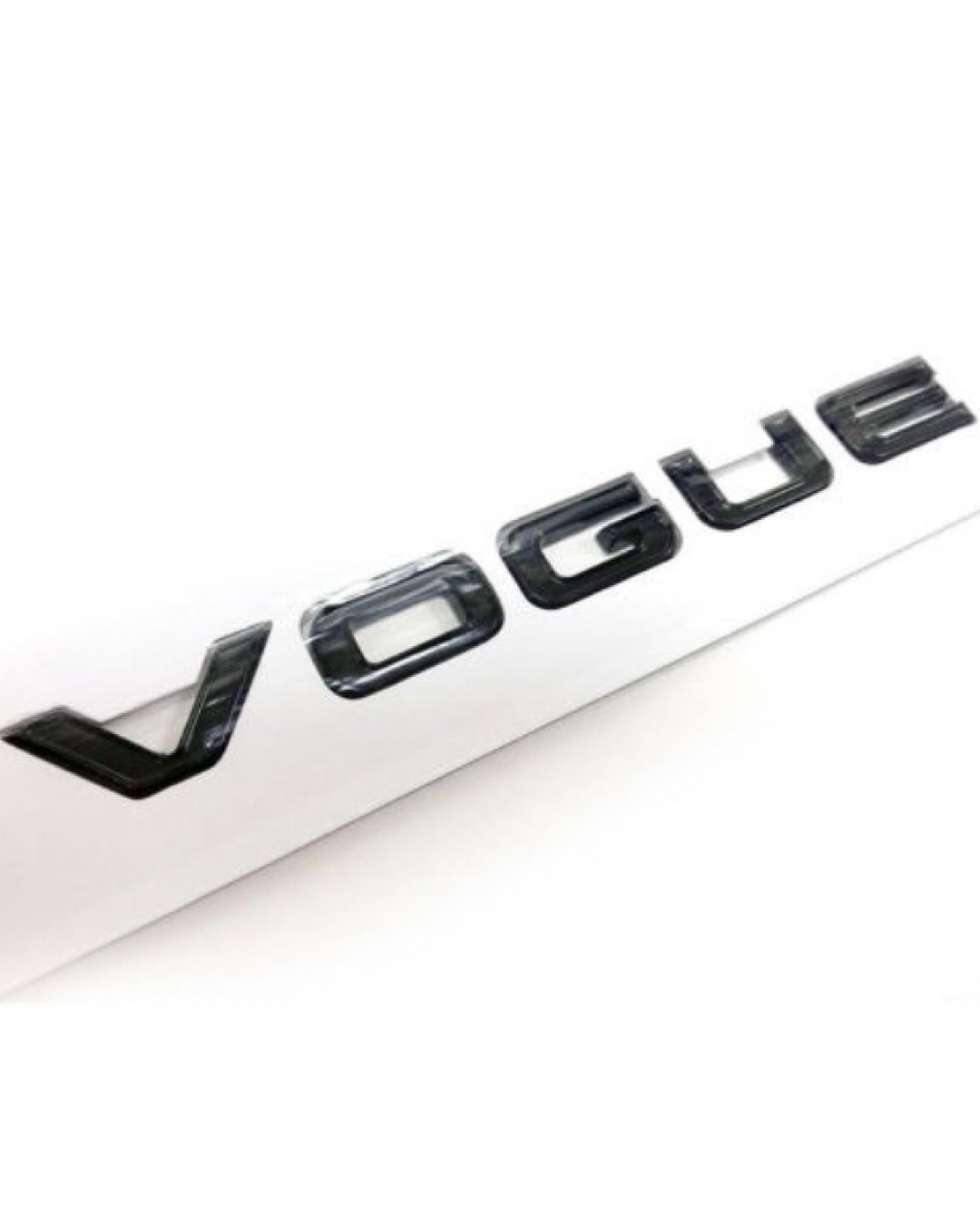 Svart Vogue emblem till Range Rover 1 Svart Vogue emblem till Range Rover