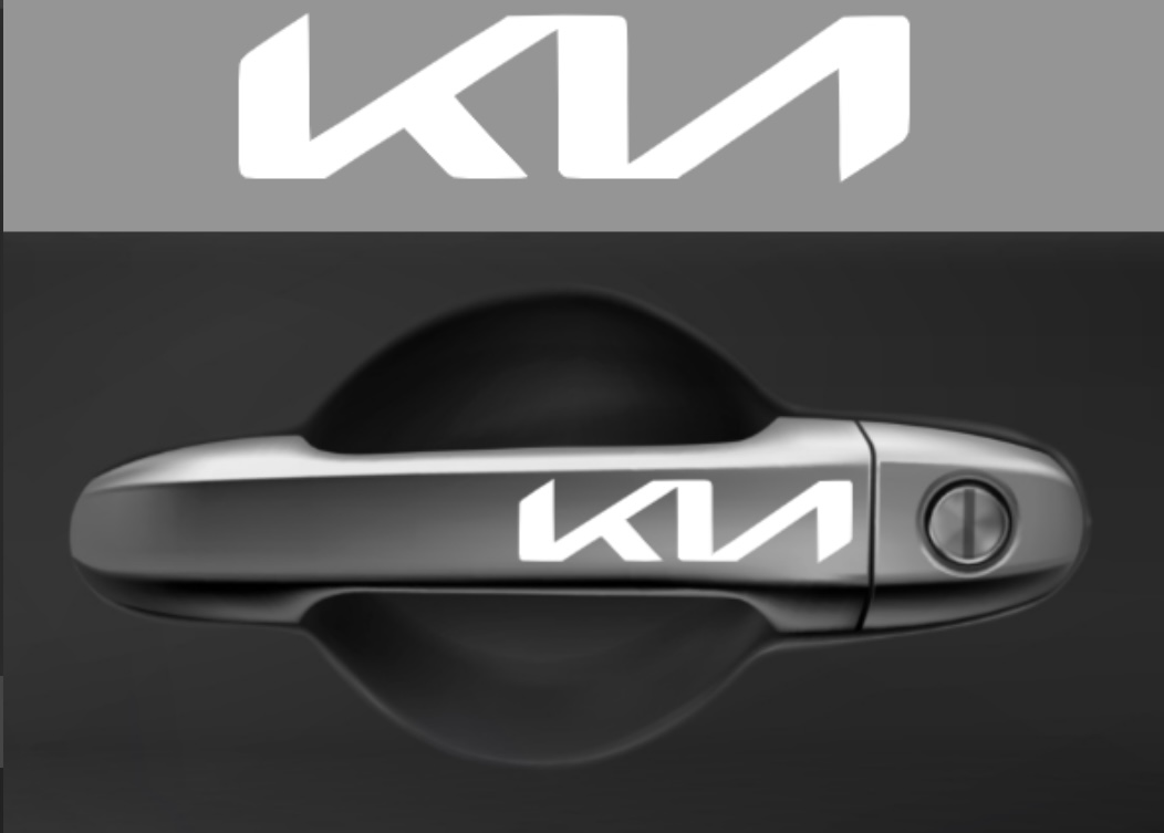 Små KIA loggor 4-pack till exteriör/interiör 4 Små KIA loggor 4-pack till exteriör/interiör - Bild 4