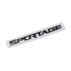 Svart KIA Sportage emblem