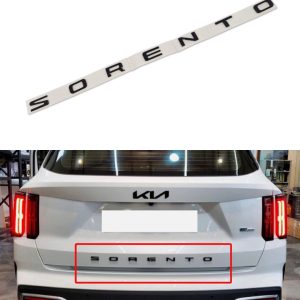 Svart KIA Sorento emblem ny modell