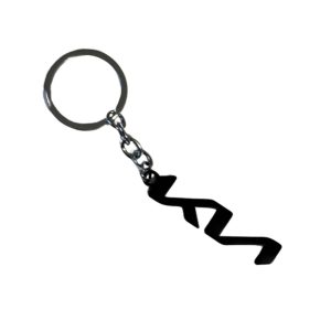 Svart KIA nyckelring med logga
