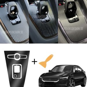 Polestar 2 mittkonsolskydd vinyl