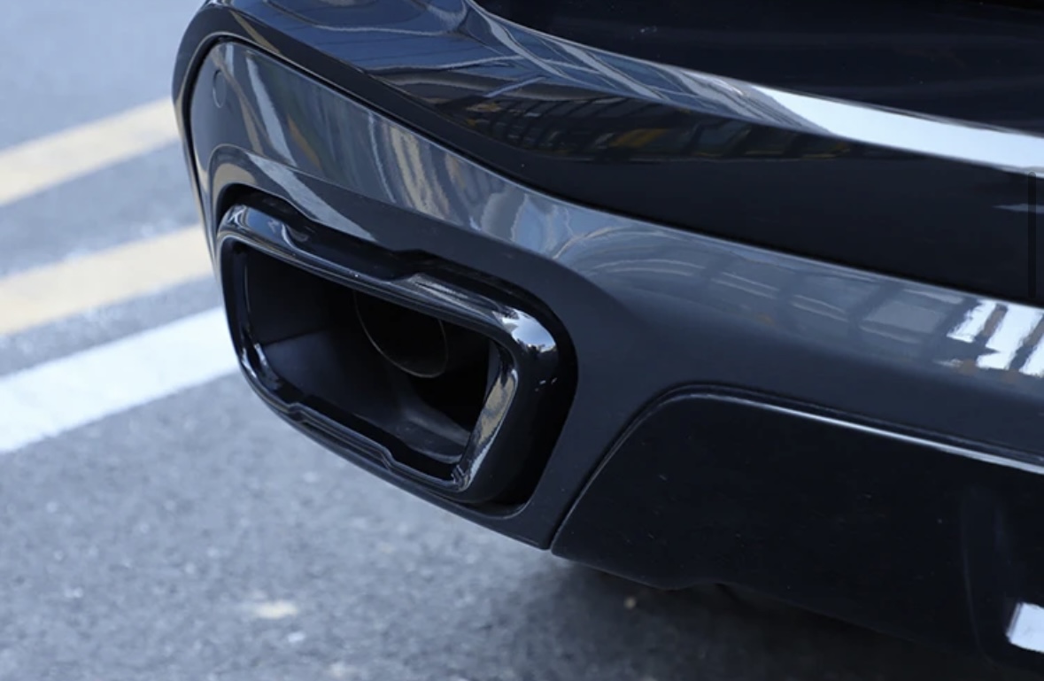 BMW X5/X6/X7 Avgaskåpor/Ändrör i Svart & Silver 17 BMW X5/X6/X7 Avgaskåpor/Ändrör i Svart & Silver - Bild 17