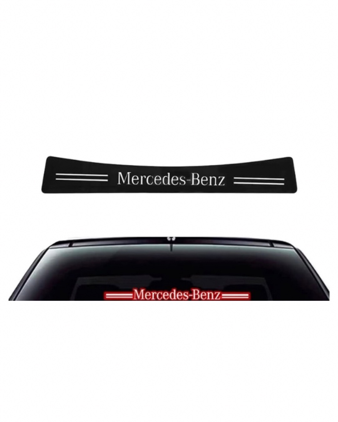 Dekal för bromsljus till Mercedes C/E-Klass 1 Bromsljusdekal Mercedes C/E-Klass 2015–2023