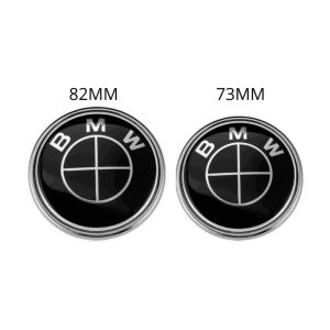 BMW emblem helsvart