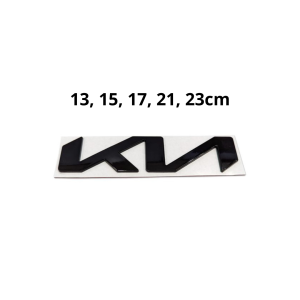 Blanksvart KIA emblem nya modellen