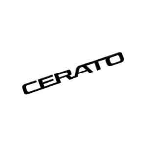 Svart KIA Cerato emblem