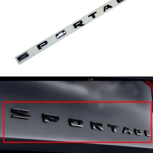 Svart KIA Sportage emblem ny modell