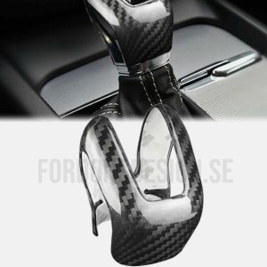 Volvo växelspaks kåpa i kolfiber för nya modellen