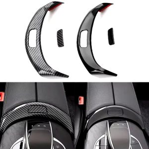 Mercedes mittkonsolkåpa svart/kolfiber – C & GLC