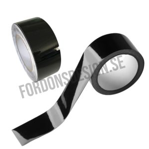 Chrome delete folierulle 10m blanksvart