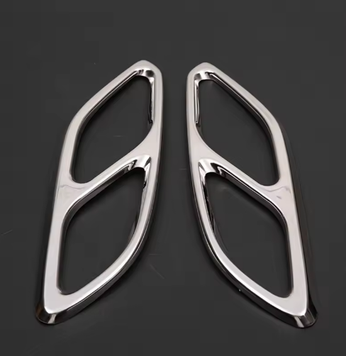 Mercedes CLA (20-24) Ändrör/Slutrör/Avgaskåpa – Svart & Silver 4 Mercedes CLA (20-24) Ändrör/Slutrör/Avgaskåpa – Svart & Silver - Bild 4