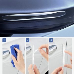 4-pack universal transparent skydd till dörr/spegel/stötfångare