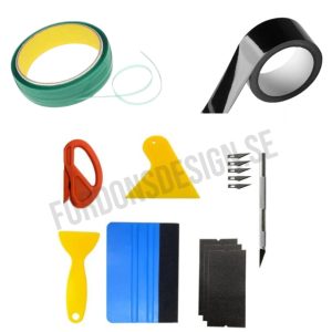 DIY wrapping kit - Komplett folieringspaket för bil, mc & inredning