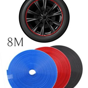 Fälgskydd/list - Styling & Skydd - 8M (Svart/Röd/Blå)