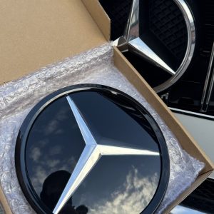 Mercedes stjärna facelift uppgradering (mirror/platt/distronic) - 210mm