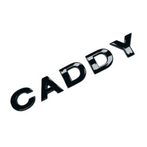 Svart Caddy emblem till VW