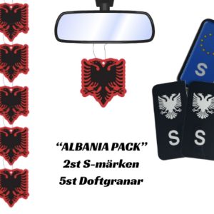 ALBANIA pack - Doftgranar och S-märken
