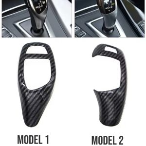 BMW "Kolfiber" kåpa till växelspak - Flera modeller