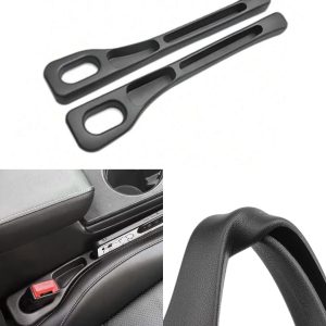 2-pack Gapfillers/Sätesutfyllnad till bil - Svart