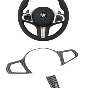 BMW ratt överlägg i "kolfiber" till M sport ratt - Flera modeller