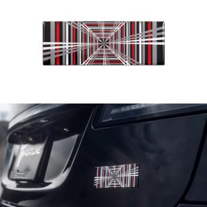 Tesla Plaid emblem (Passar S,3,X,Y)