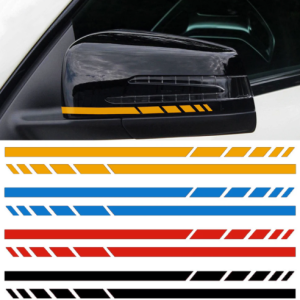 Sportig dekal till sidospegel 2-pack - Olika färger