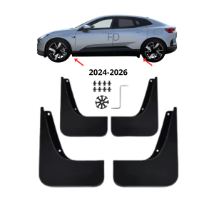 Passande Polestar 4 Stänkskydd/Mudflaps 4-pack – Passar 2024-2026