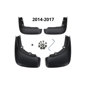 Passande XC60 Stänkskydd/Mudflaps 4-pack – Passar 2014-2017