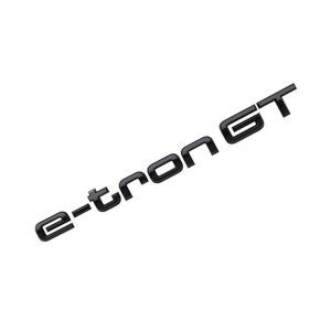 Svart E-tron GT emblem till Audi