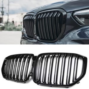 Svart grill/njurar BMW X5 G05 2019-2023