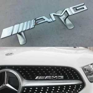 AMG emblem till grill - Krom